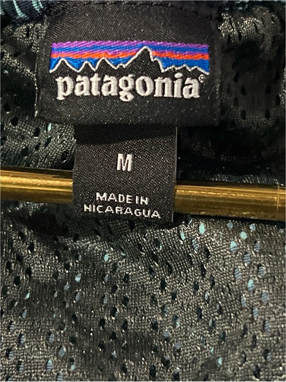 Patagonia Baggie’s 6” Shorts Men’s Medium Blue Pattern Swim Trunks